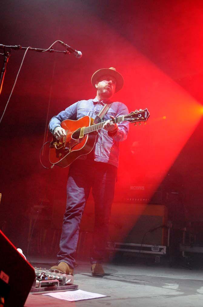 Dallas Green of City and Colour performs Saturday, November 1, 2014 at VooDoo Music Experience in New Orleans.