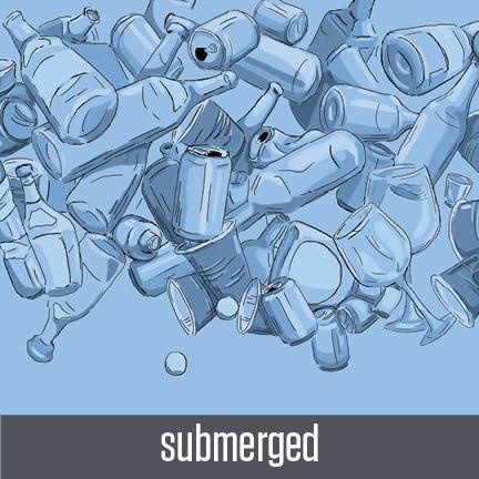 Submerged