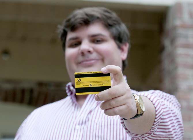 LSU student government senator Jaques Petit has passed a resolution through senate requesting LSU Auxillary Services to redesign the LSU Tiger Card to include the student's signature.