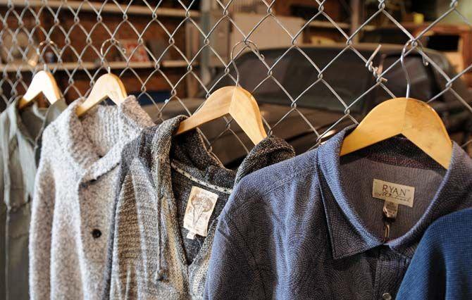 The Garage will offer a variety of men's clothing and accessories.