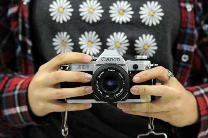 LSU swimmer Leah Troskot spends her free time outside of the swim team shooting film photography.