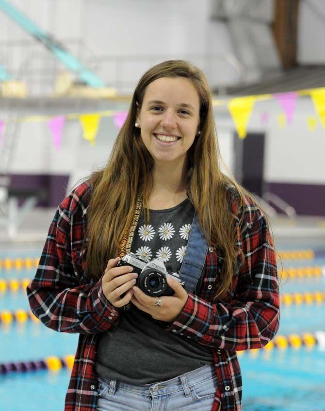 LSU swimmer Leah Troskot spends her free time outside of the swim team shooting film photography.