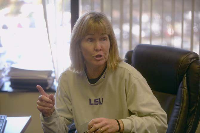 Fran Flory talks about the journey of becoming LSU winningest volleyball head coach Friday, Oct. 30, 2014.