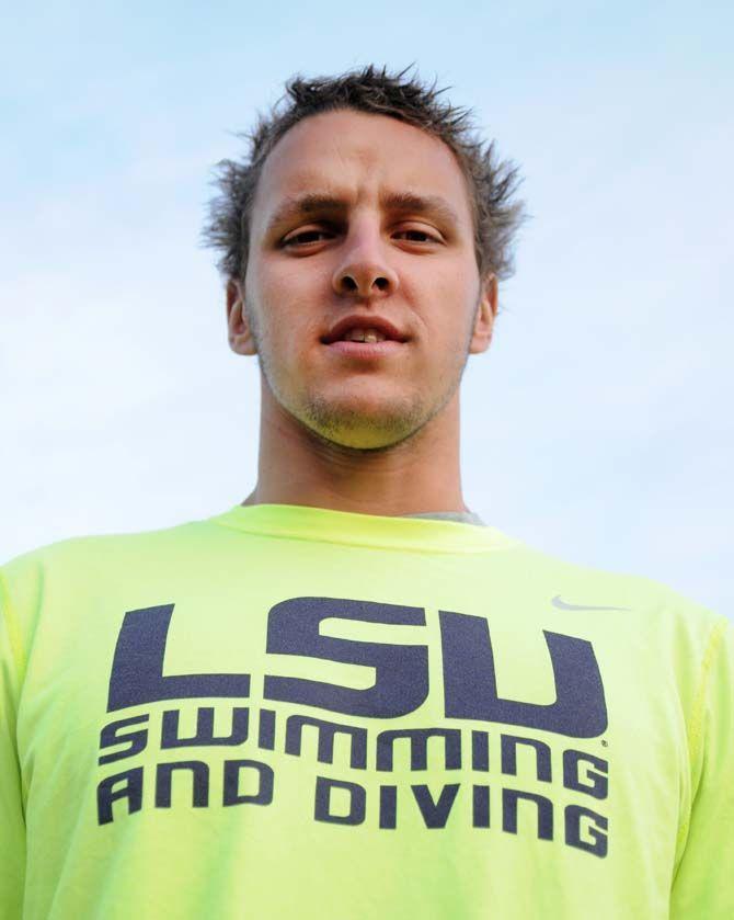 LSU swimmer, Frank Greeff, a South African native, is finishing his senior year at LSU.
