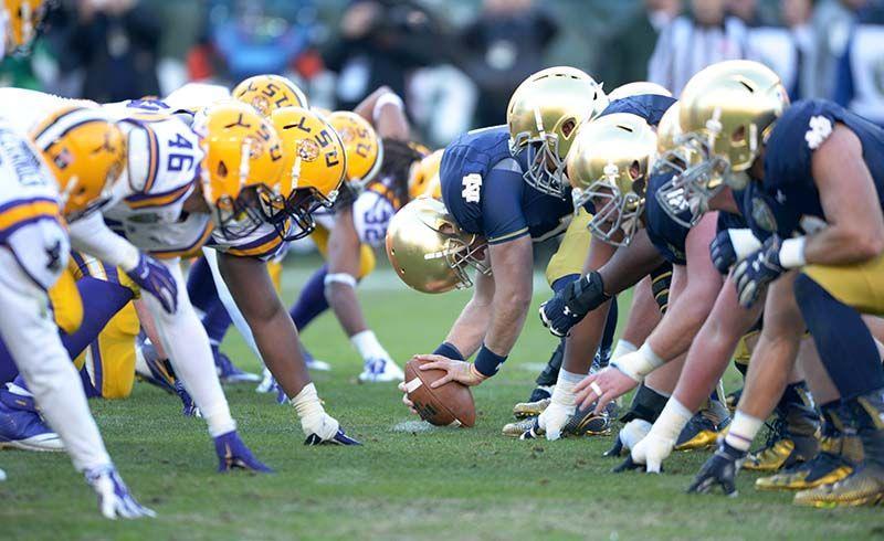 LSU lose to Notre Dame 31-28 in the Music City Bowl Tuesday, Dec. 30, 2014 at LP Field in Nashville.