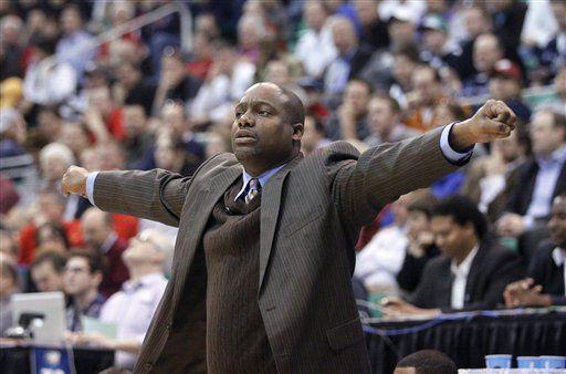 Southern University coach Roman Banks gestures during the second half of a second-round game against Gonzaga in the NCAA men's college basketball tournament in Salt Lake City Thursday, March 21, 2013. Gonzaga defeated Southern 64-58. (AP Photo/Rick Bowmer)