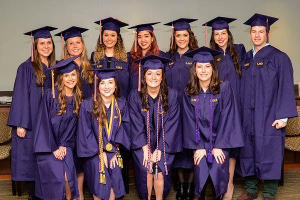 Louisiana State University fall 2014 commencement ceremony on December 19, 2014.