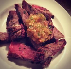 Grilled Fajitas with Fresh Salsa