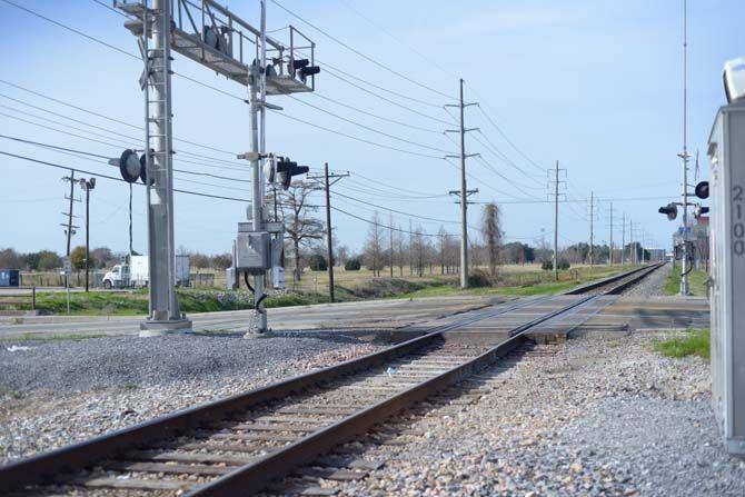 This morning, January 30, 2015 a student was hit and injured while asleep on the railroad tracks outside of tigerland and was transported to Our Lady of the Lake.