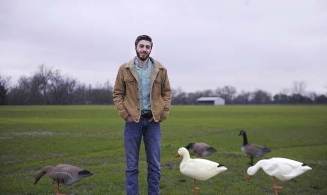 LSU Student Aaron Koenck launches his own business selling duck hunting decoys with new technology.