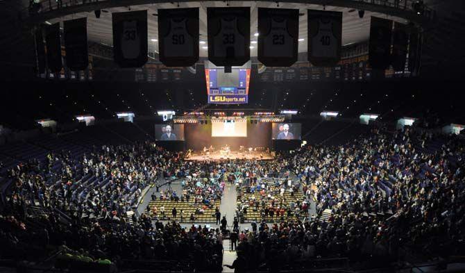 Attendees partcipated and enjoyed The Response on Saturday, Jan. 24, 2015 in the Pete Maravich Assembly Center.