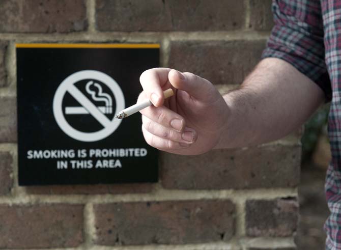 Student Government continues talks of potentially banning all tobacco on campus. In a poll, approximately 60% of students voted not in favor of the ban.