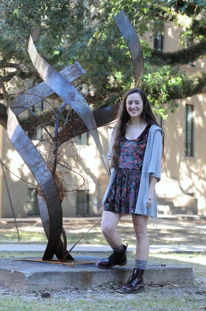 Student finds passion in sculpture making