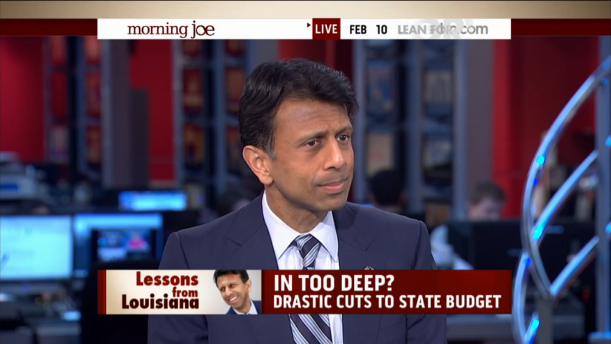 Jindal on Morning Joe