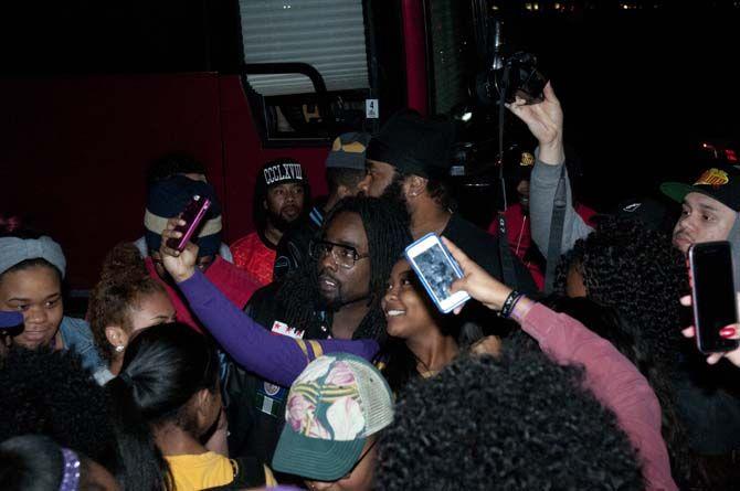 Wale stops on campus to promote upcoming show, album