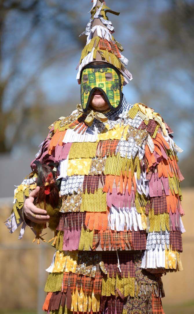 Old Louisiana tradition kept alive with handmade costumes