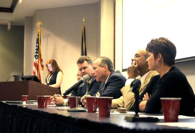 The WISE panel members met Tuesday August 19th, 2014 at LABI to discuss allocation of funds and implementation of education reform.