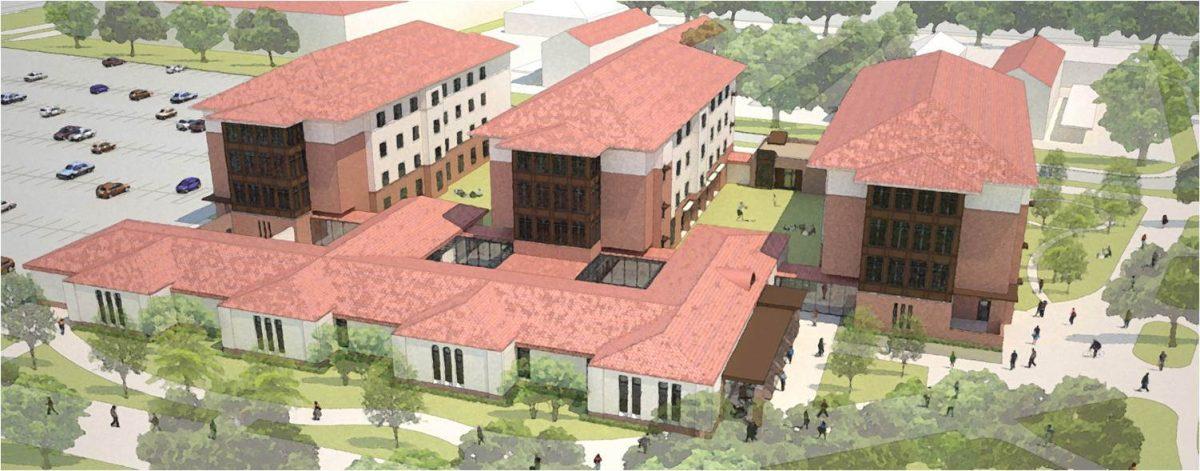 Cypress Hall is set to open in fall 2015.