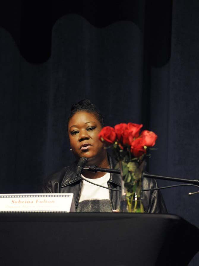 WATCH: Trayvon Martin's mother joins Baton Rouge in rally against gun violence, racial profiling