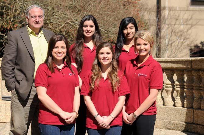 LSU Global Brigade medical chapter executive board plans a mission trip for underprivileged communities in Panama this summer on Saturday, Feb. 7, 2015 outside Memorial Hill Library.