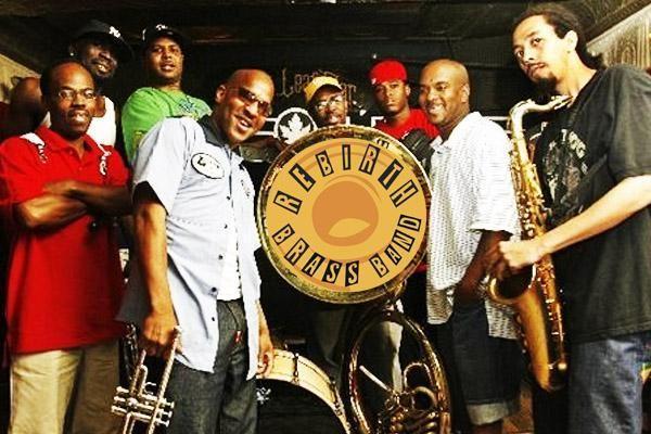 Rebirth Brass Band, comin' atcha live