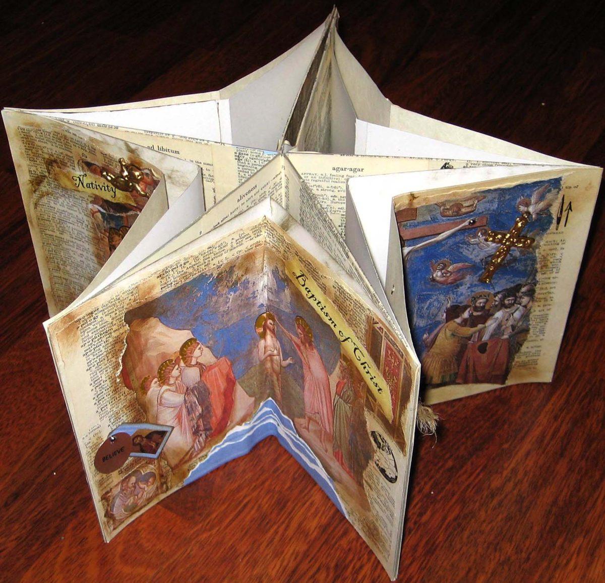 Book altering class on March 3 will offer the chance to recreate pieces like this.&#160;