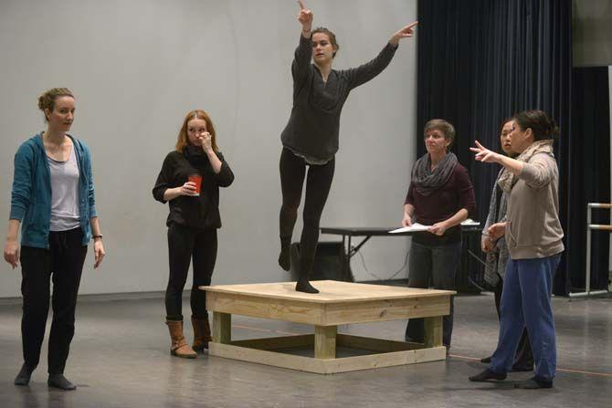 Choreographers use small stage to push creativity