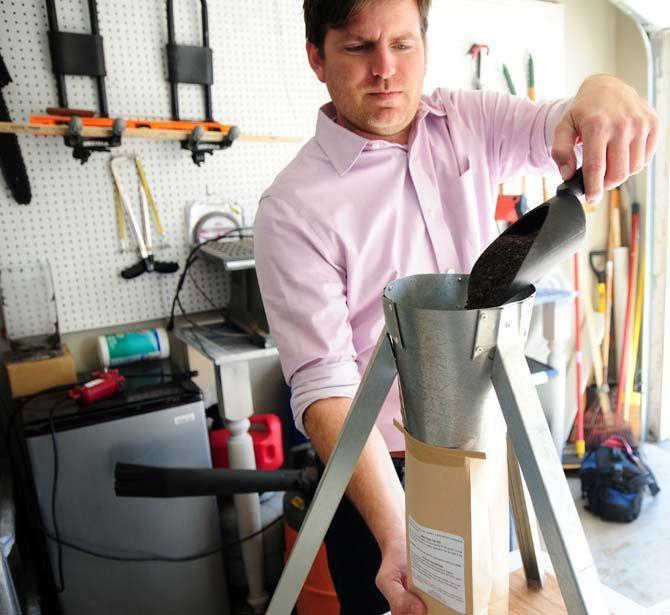 Couple uses recycled coffee grounds make for sustainable soil conditioner