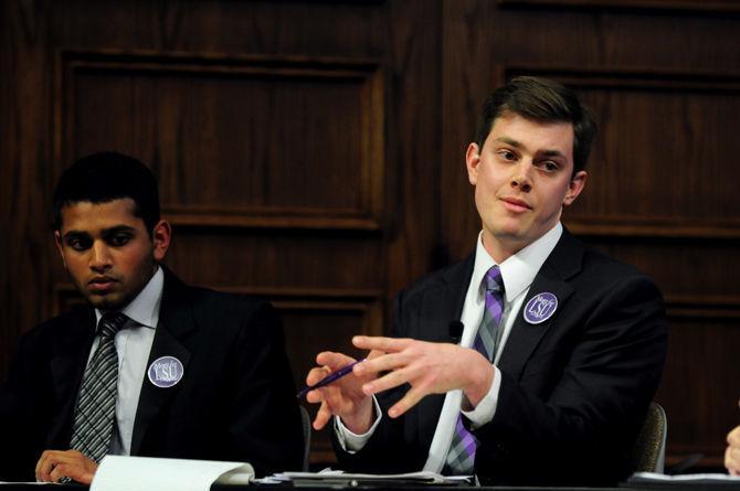 LSU SG presidential tickets vie for votes during debate