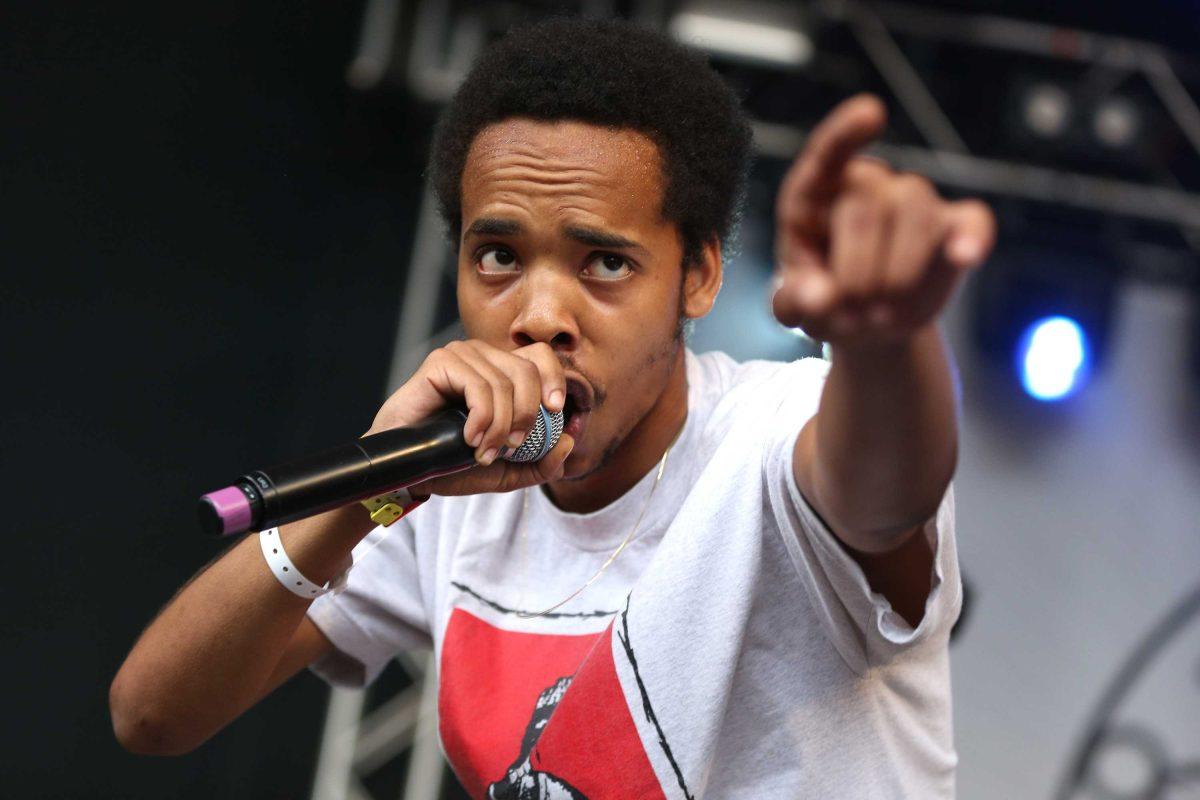 Earl Sweatshirt performs at the Spin Magazine Day Party at Stubb's during South By Southwest on Friday, March 20, 2015, in Austin, TX. (Photo by Rich Fury/Invision/AP)