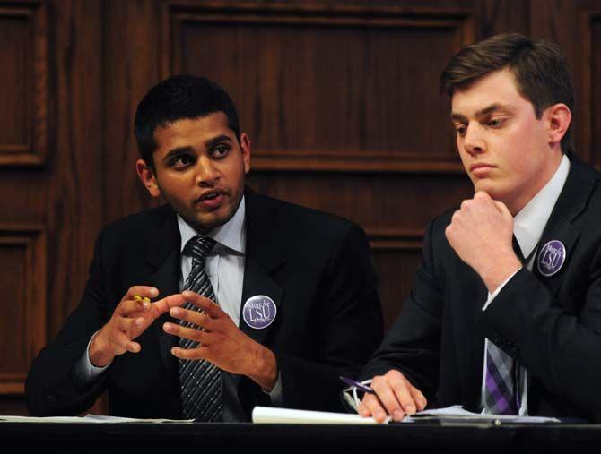 LSU SG presidential tickets vie for votes during debate