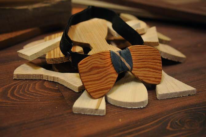 New Orleans designer creates bow ties from salvaged wood