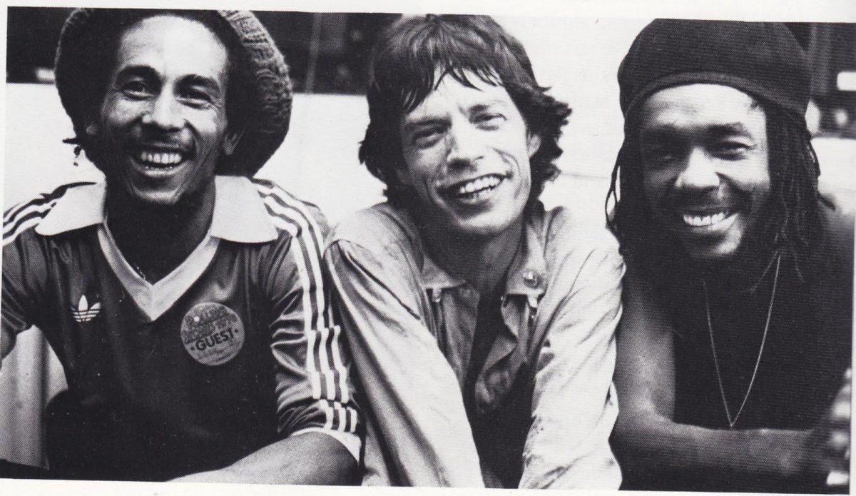 Bob Marley, Mick Jagger, Peter Tosh