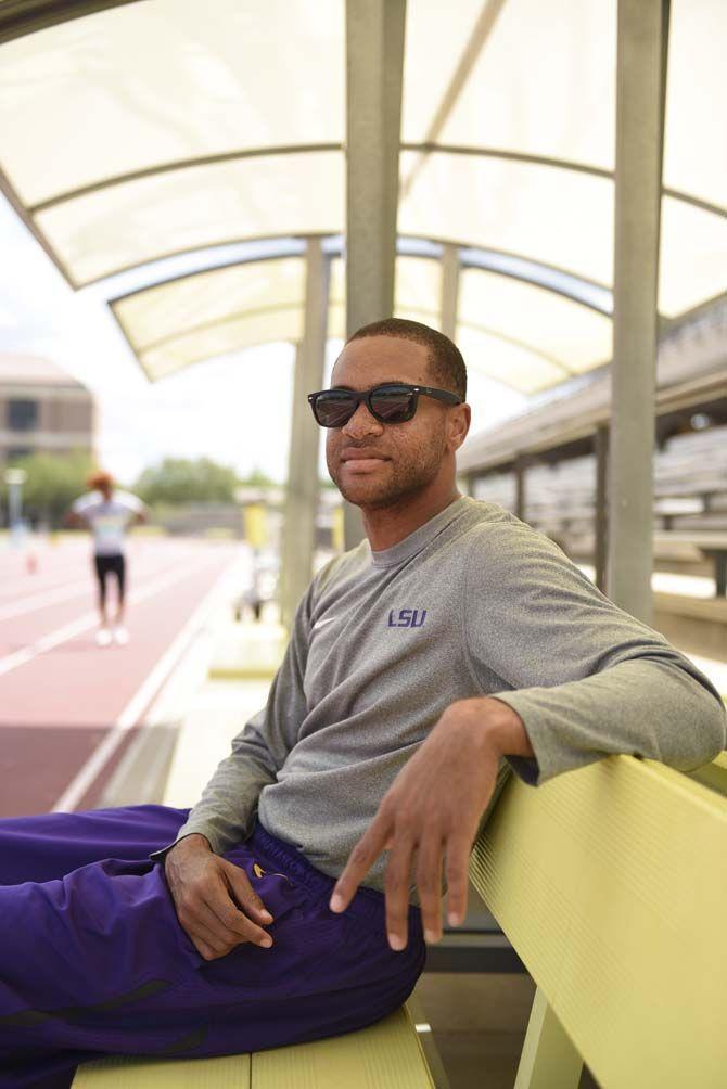 Fourteen time All-American, Bennie Brazell, continues his coaching career as LSU track and field sprints and hurles coach.