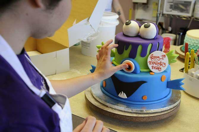 Small local bakery provides personalized pastries