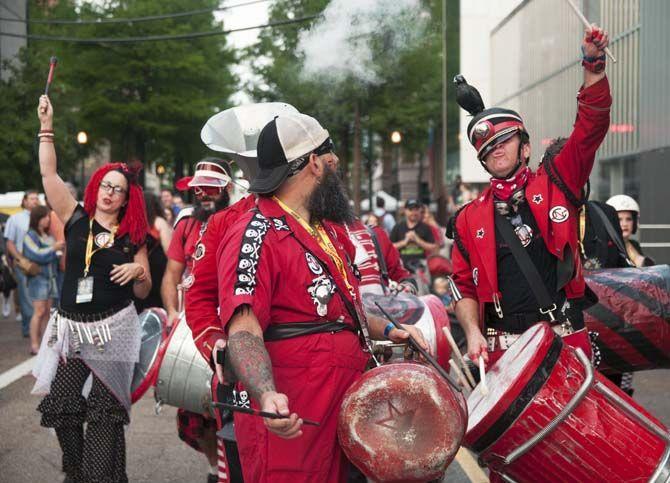 Lafayette festival completes third day despite rain