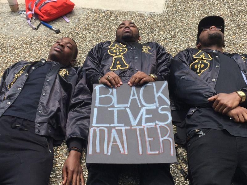 LSU students protest in solidarity for Baltimore