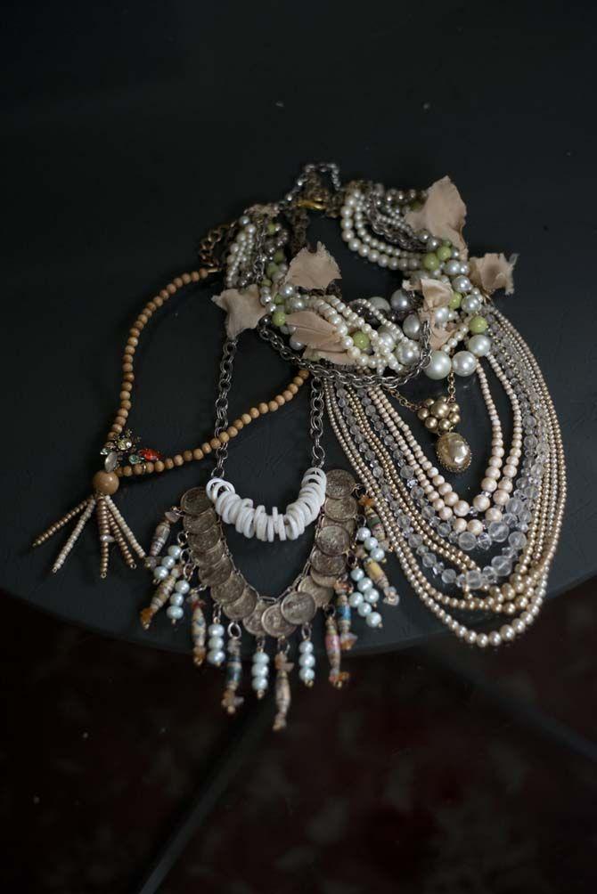 Alumna makes costume jewelry from re-purposed, vintage items