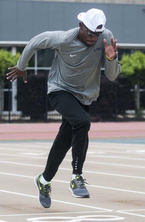 Vernon Norwood, senior sprinter