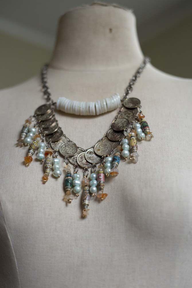 Alumna makes costume jewelry from re-purposed, vintage items