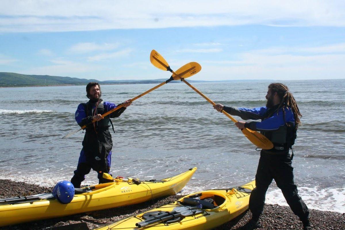 Adventurers Austin Graham and Brad Tallent filmed a documentary about their kayaking journey from Nova Scotia to the Gulf of Mexico.&#160;