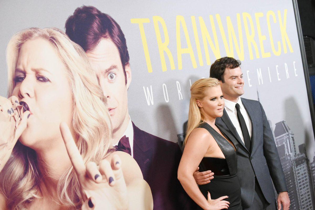 Actors Amy Schumer and Bill Hader attend the world premiere of "Trainwreck" at Alice Tully Hall on Tuesday, July 14, 2015, in New York. (Photo by Evan Agostini/Invision/AP)