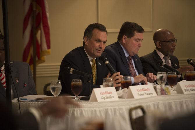 Holden, Guillory clash at lt. gov. candidate forum