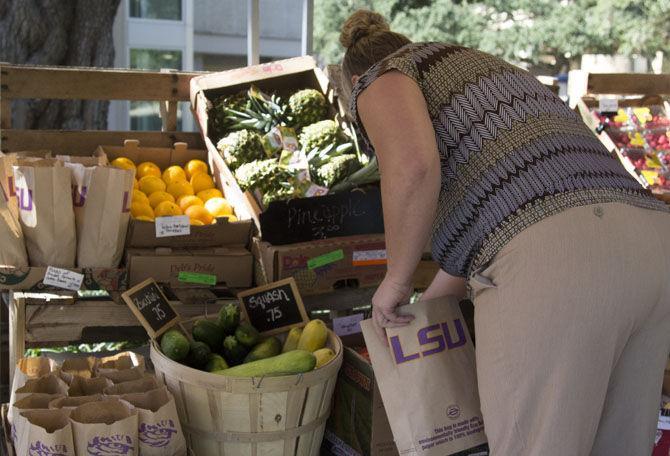 Farmer&#8217;s Market back in full swing for fall semester