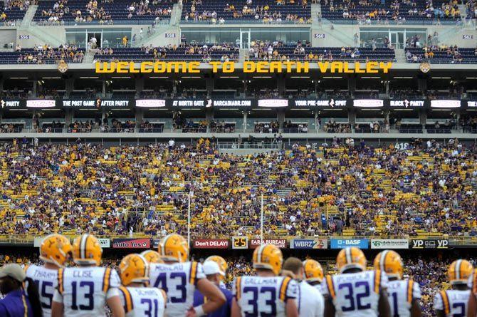 LSU prepares to take on McNeese St. on Sept. 05, 2015, in Tiger Stadium.