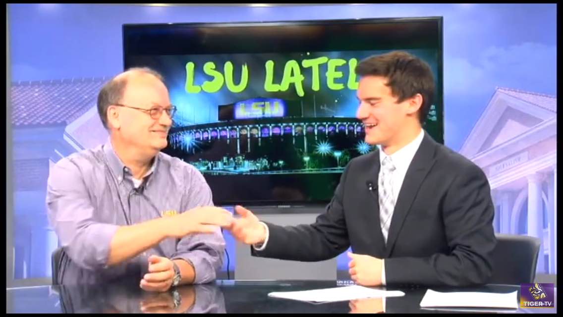 Dr. Harald Leder with Host MJ Hernandez