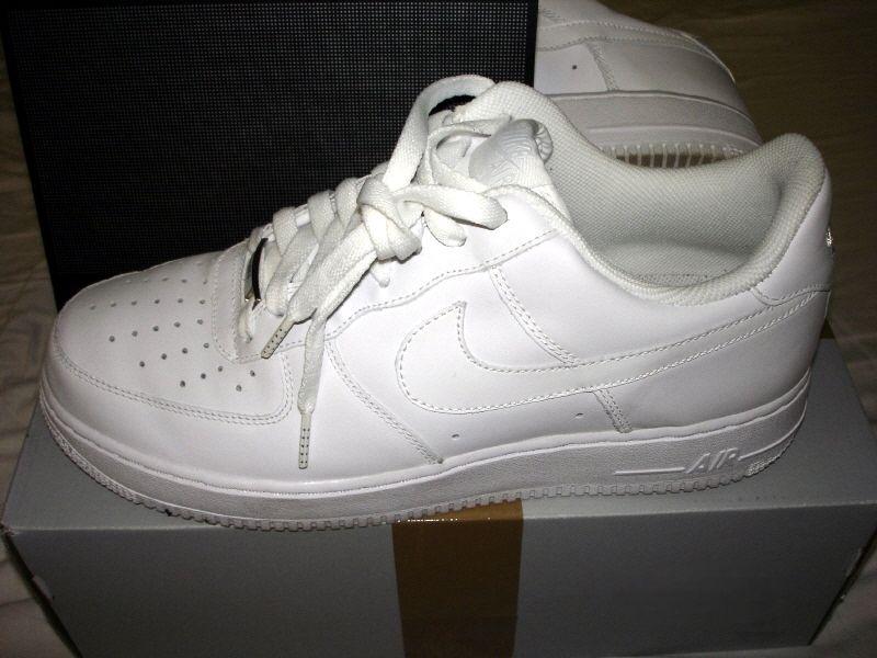 Nike Air Force 1s are commonly worn by black men.