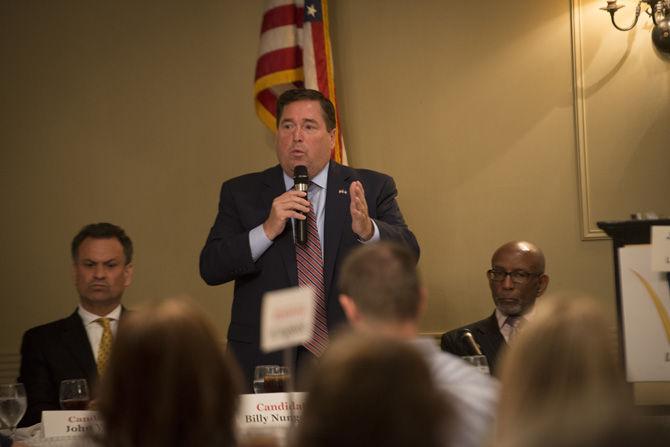 Holden, Guillory clash at lt. gov. candidate forum