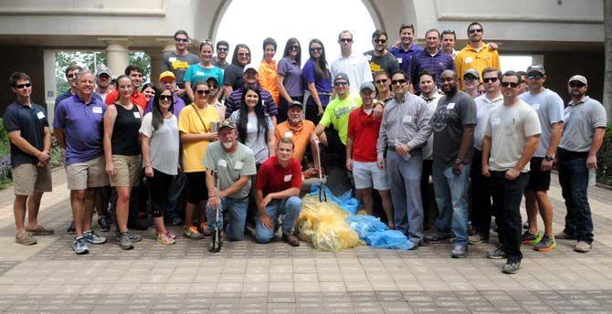 Construction company helps beautify campus