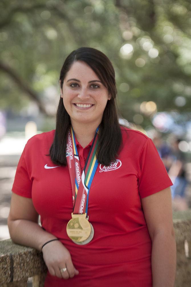 Student skeet shoots, hopes to make Olympic team